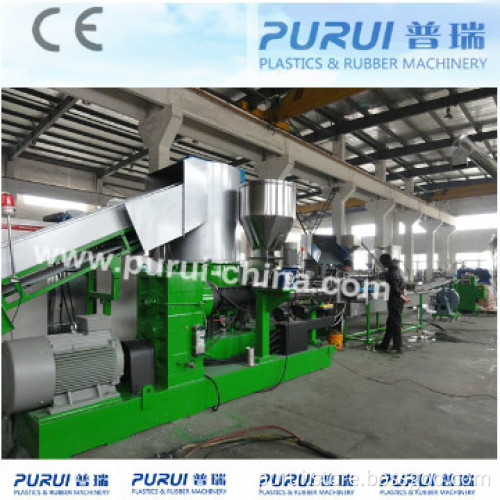 Non woven pelletizing recycling machine
